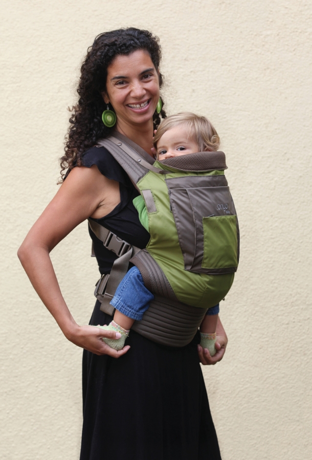 Onya Baby Outback Baby Carrier Jet Black