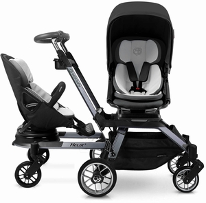 Orbit Baby G5 Double Stroller - Titanium/Black