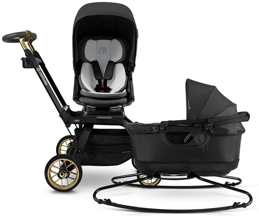 Orbit Baby G5 Stroll & Sleep Travel System Black Luxe/Black