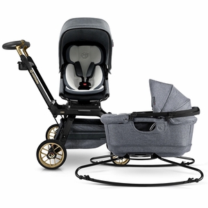 Orbit Baby G5 Stroll & Sleep Travel System - Black Luxe/Melange Grey