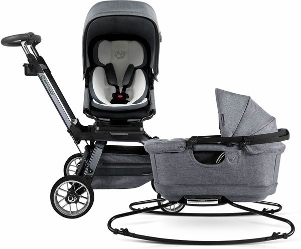 Orbit Baby G5 Stroll & Sleep Travel System - Titanium/Melange Grey