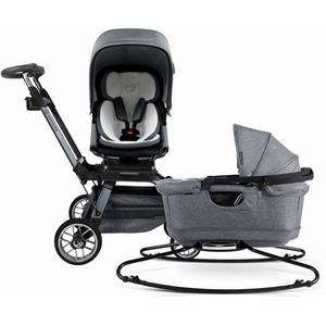 Orbit Baby G5 Stroll & Sleep Travel System - Titanium/Melange Grey