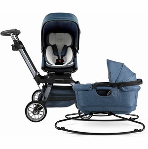Orbit Baby G5 Stroll & Sleep Travel System - Titanium/Melange Navy