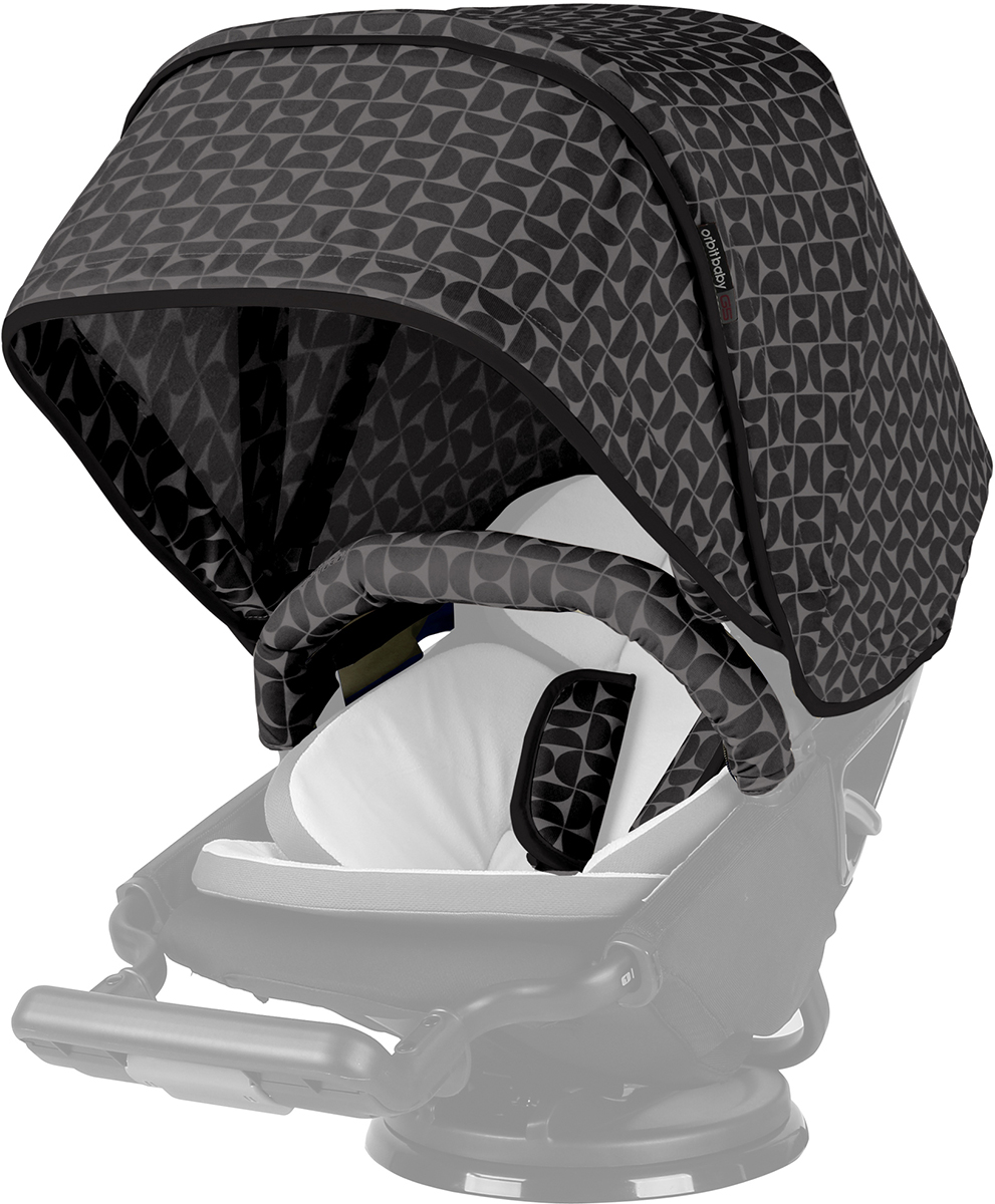 Orbit Baby G5 Stroller Canopy - Mod Mosaic Black