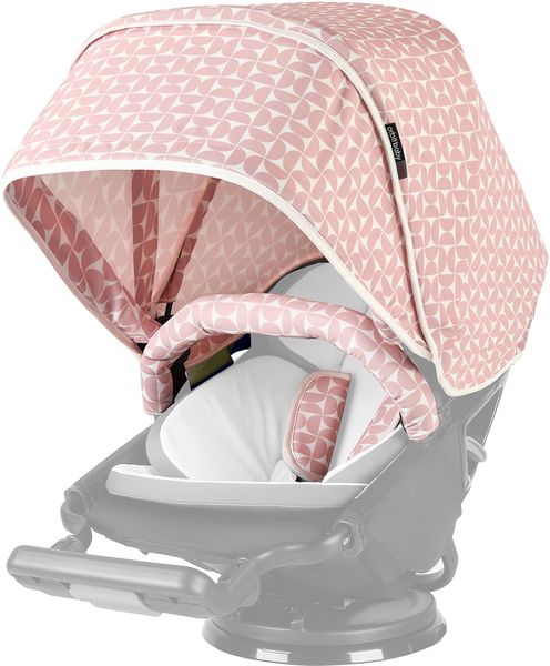 Orbit Baby G5 Stroller Canopy - Mod Mosaic Blush