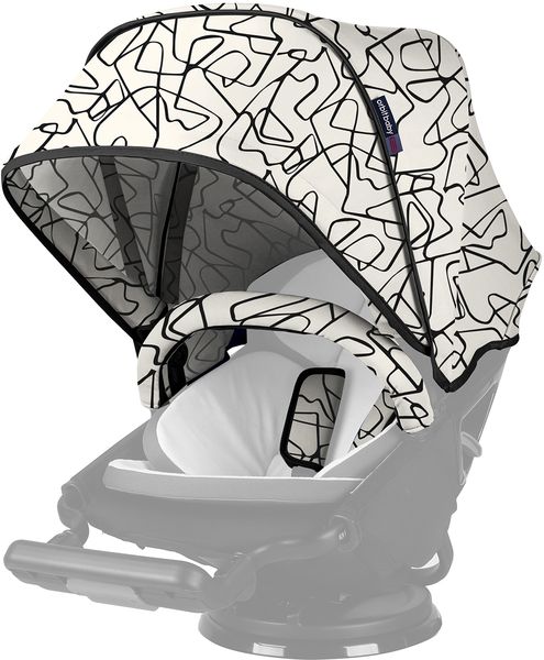 Orbit Baby G5 Stroller Canopy - Squiggle