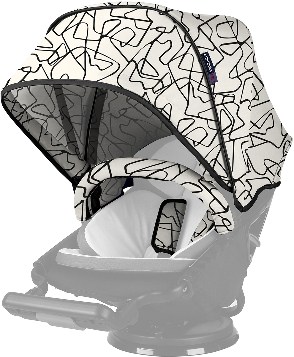 Orbit Baby G5 Stroller Canopy - Squiggle