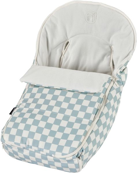 Orbit Baby G5 Stroller Footmuff - Checkered Surf Spray