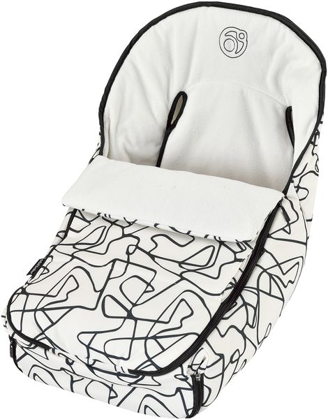 Orbit Baby G5 Stroller Footmuff - Squiggle