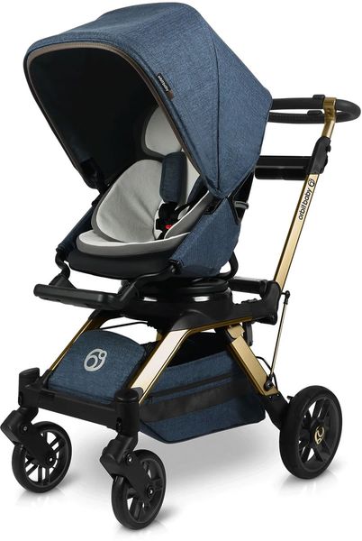 Orbit Baby G5 Stroller - Gold/Melange Navy
