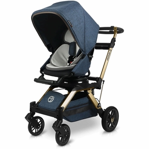 Orbit Baby G5 Stroller - Gold/Melange Navy