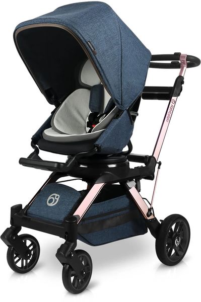 Orbit Baby G5 Stroller - Rose Gold/Melange Navy