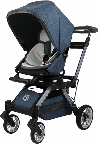 Orbit Baby G5 Stroller - Titanium/Melange Navy