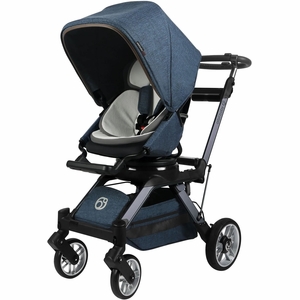 Orbit Baby G5 Stroller - Titanium/Melange Navy