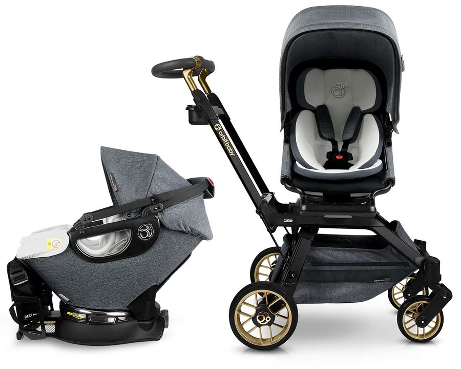 Orbit Baby G5 Travel System Black Luxe/Melange Grey