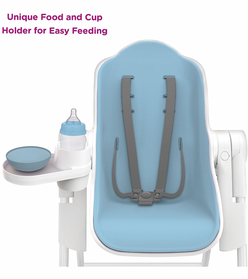 Oribel Cocoon Delicious High Chair Blue Raspberry Marshmallow