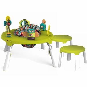 Oribel PortaPlay 4-in-1 Foldable Activity Center & Stools - Forest Friends