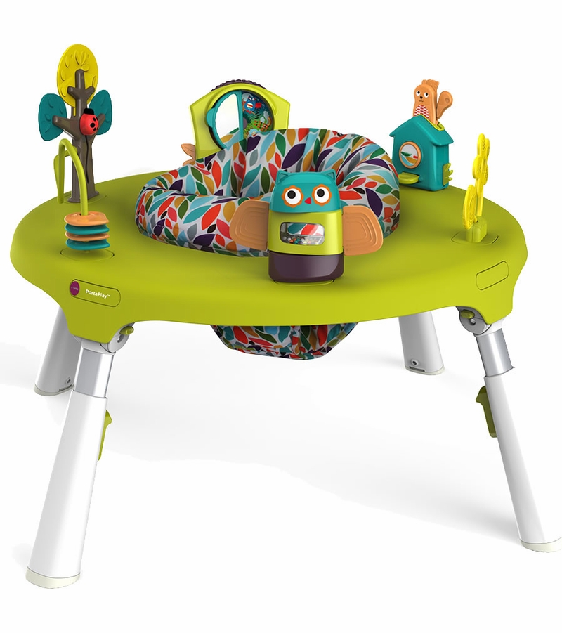 Oribel PortaPlay 4in1 Foldable Activity Center Turn, Bounce, Play