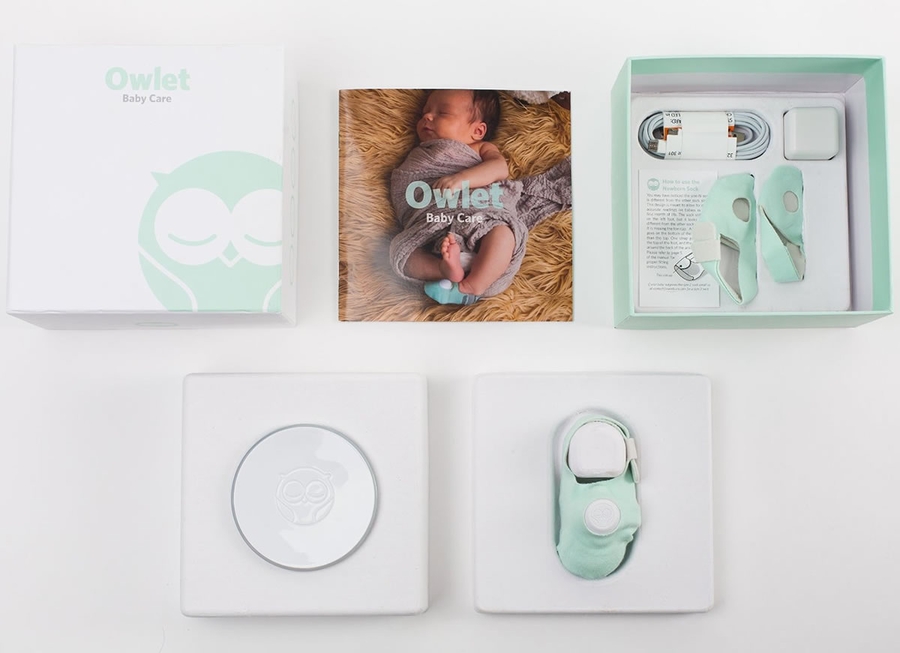 Owlet Baby Monitor Infant Heart Rate and Oxygen Monitor