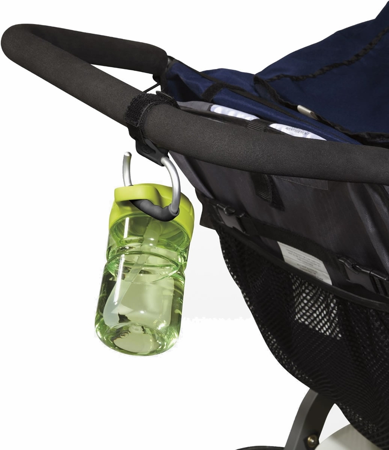 OXO Handy Stroller Hooks, 2Pack Grey