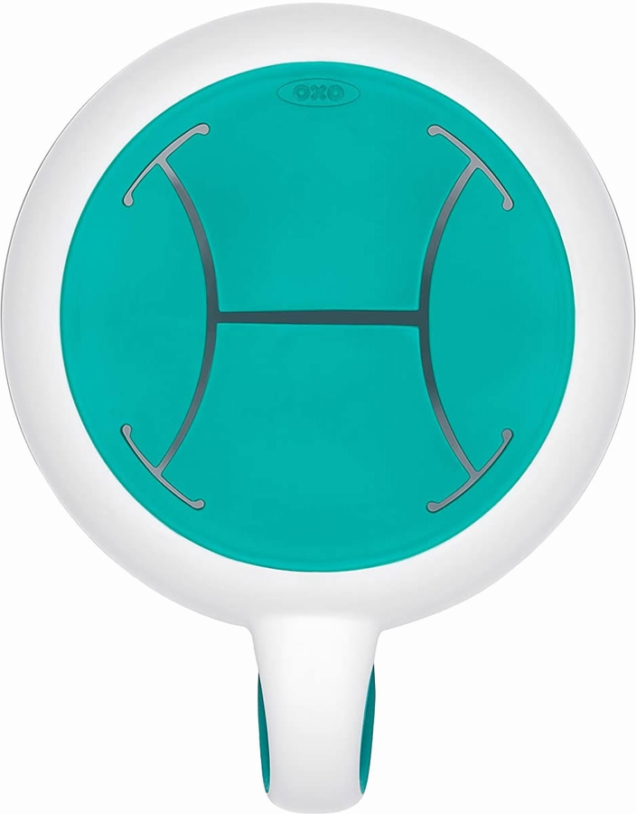 OXO Tot Flippy Snack Cup With Travel Cover Teal