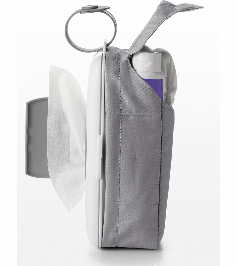 Distributeur De Lingettes OXO Tot - Garde Les Lingettes Humides - Pour Bébé - Ouverture Une Main