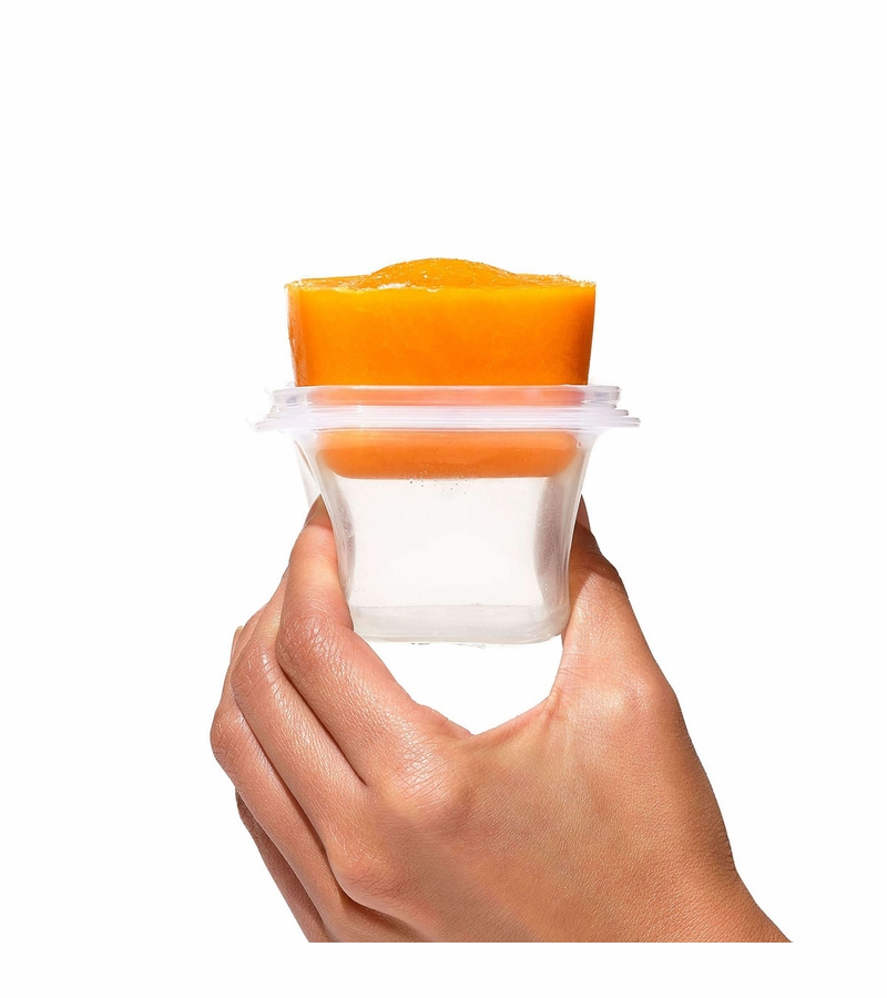 OXO Tot Silicone Freezer Storage Containers, 4 oz Teal