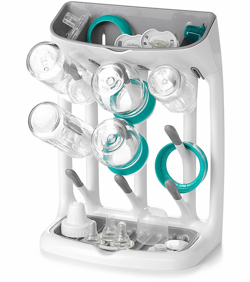 OXO Tot Space Saving Drying Rack Gray