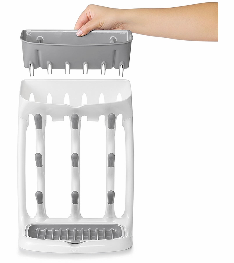 OXO Tot Space Saving Drying Rack Gray