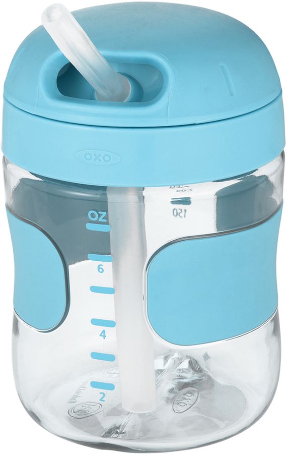 OXO Tot Straw Cup 7 Oz Aqua