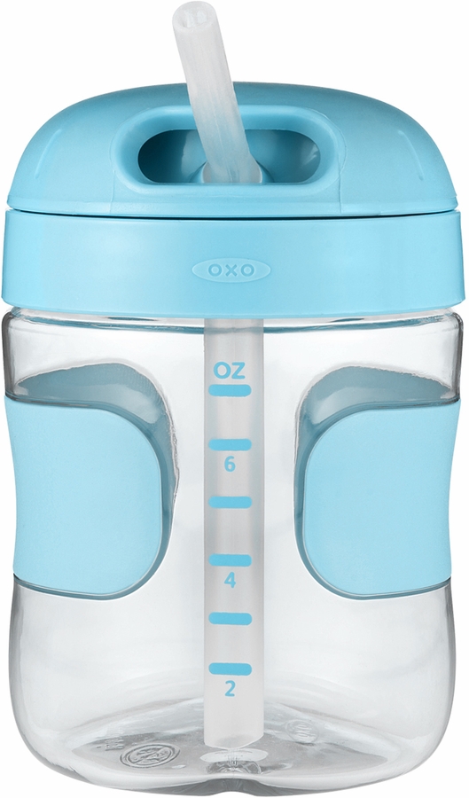 OXO Tot Straw Cup 7 Oz Aqua