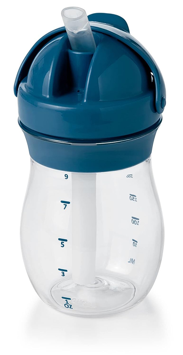 OXO Tot Transitions Straw Cup, - Navy