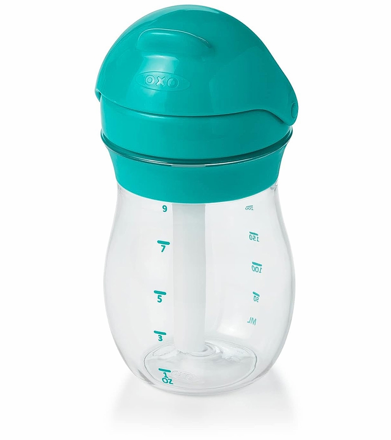OXO Tot Transitions Straw Cup, 9 oz Teal