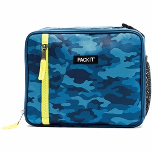 PackIt Freezable Classic Lunchbox - Blue Camo