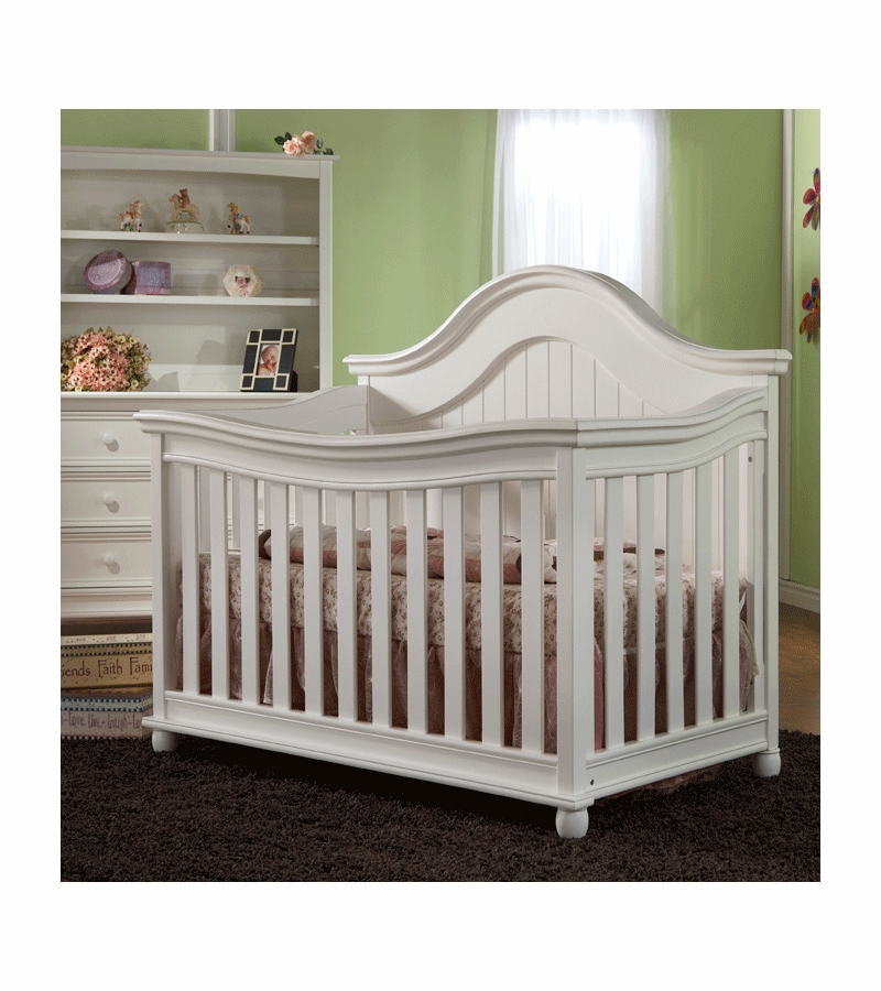 Pali Marina Forever Crib in White