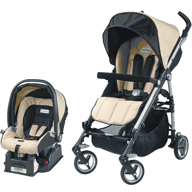 Peg Perego 2010 Si Travel System in Dune