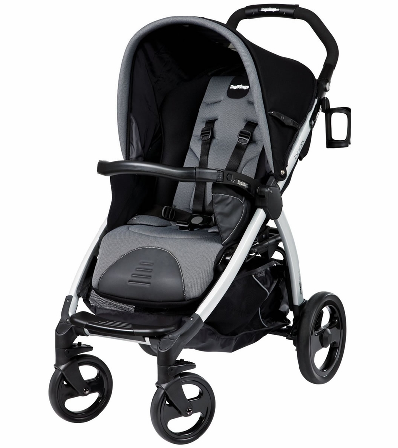 Peg Perego Book Stroller in Stone (Black)