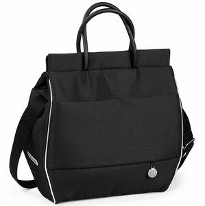 Peg Perego Borsa Diaper Bag - Black Shine
