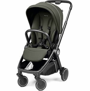 Peg Perego City Loop Stroller Bundle - Black / Metal