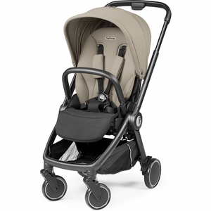 Peg Perego City Loop Stroller Bundle - Black / Vanilla Blend