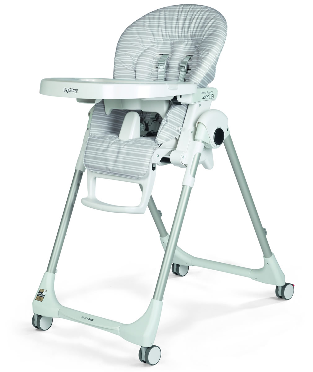 Peg Perego Prima Pappa Zero 3 High Chair Linear Grey