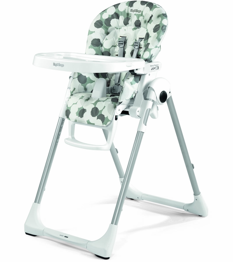Peg Perego Prima Pappa Zero 3 High Chair Nuvola Grey
