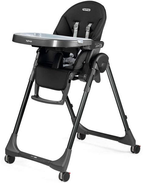 Peg Perego Prima Pappa Zero 3 High Chair - True Black