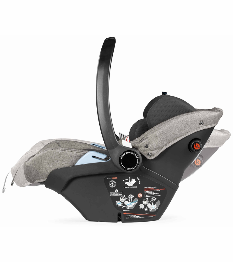 Peg Perego Primo Viaggio 435 Lounge Reclining Infant Car Seat City Grey