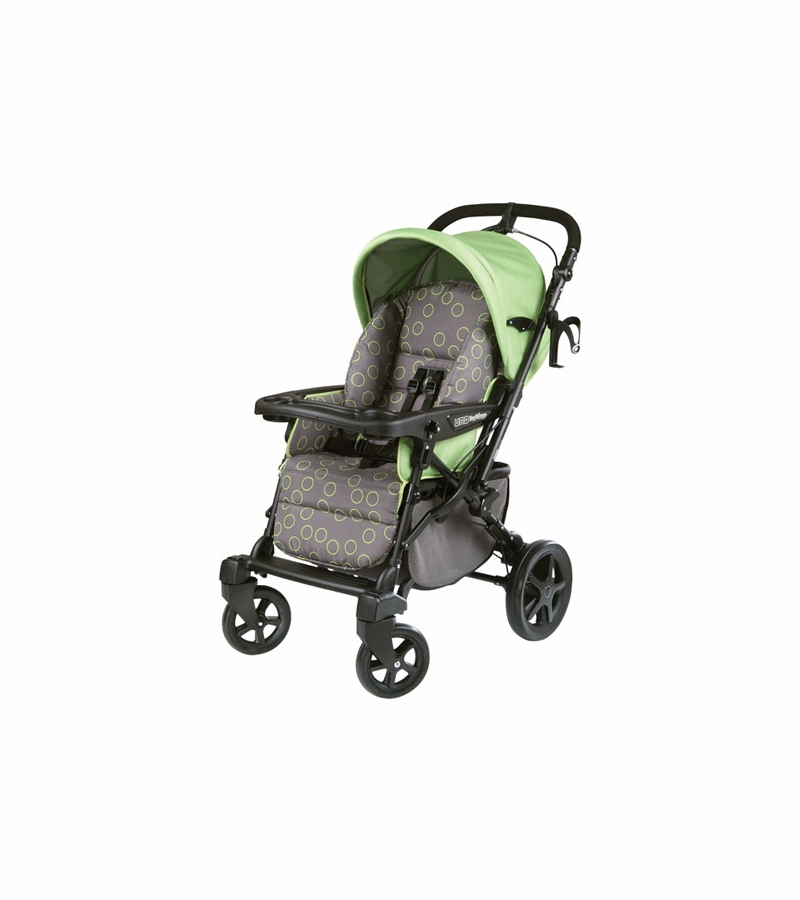 Peg Perego Uno Stroller 2008 Green Bubbles