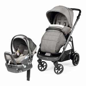 Peg Perego Veloce + Primo Viaggio 4-35 Lounge Travel System Bundle - City Grey