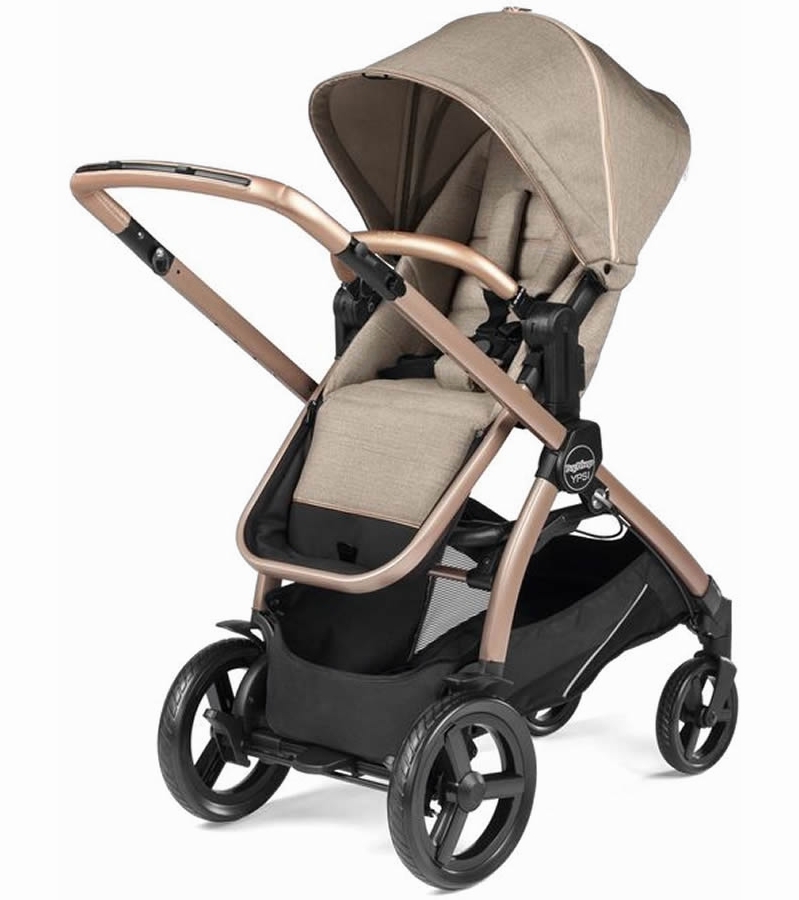 Peg Perego YPSI Double Stroller Bundle Mon Amour