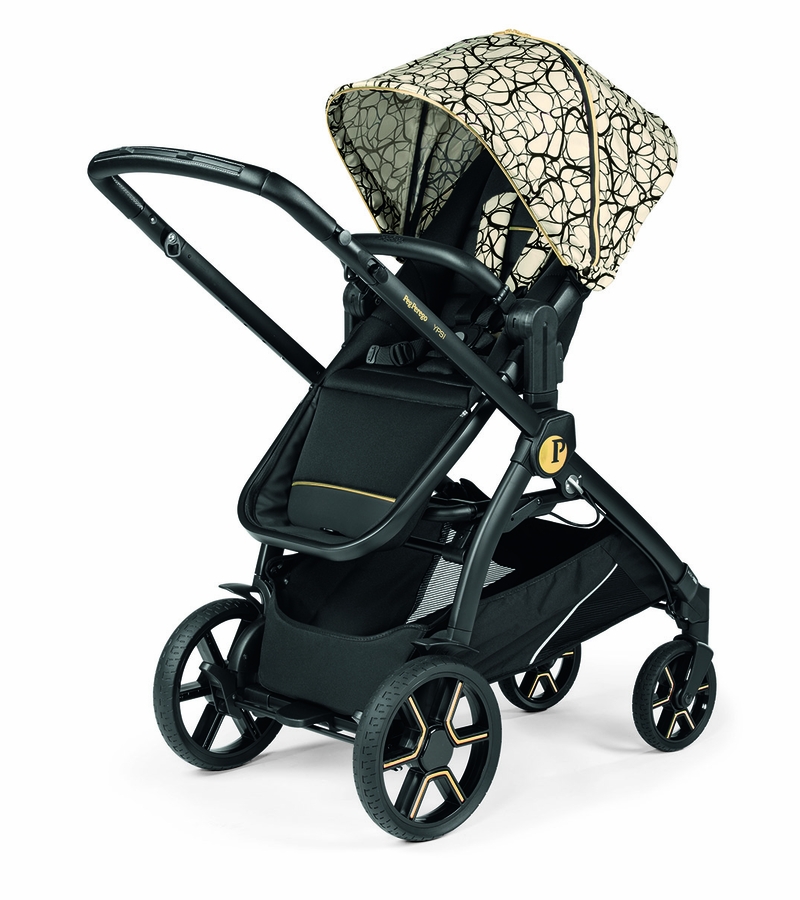 Peg Perego YPSI SingletoDouble Stroller Graphic Gold