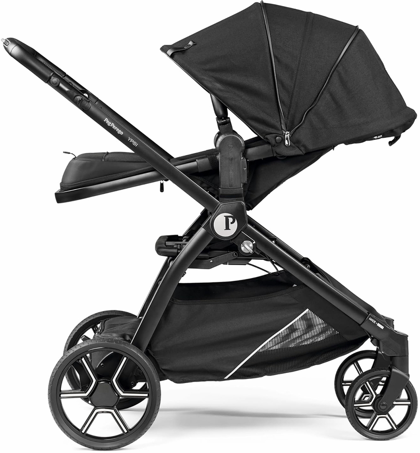 Peg Perego Ypsi SingletoDouble Stroller True Black