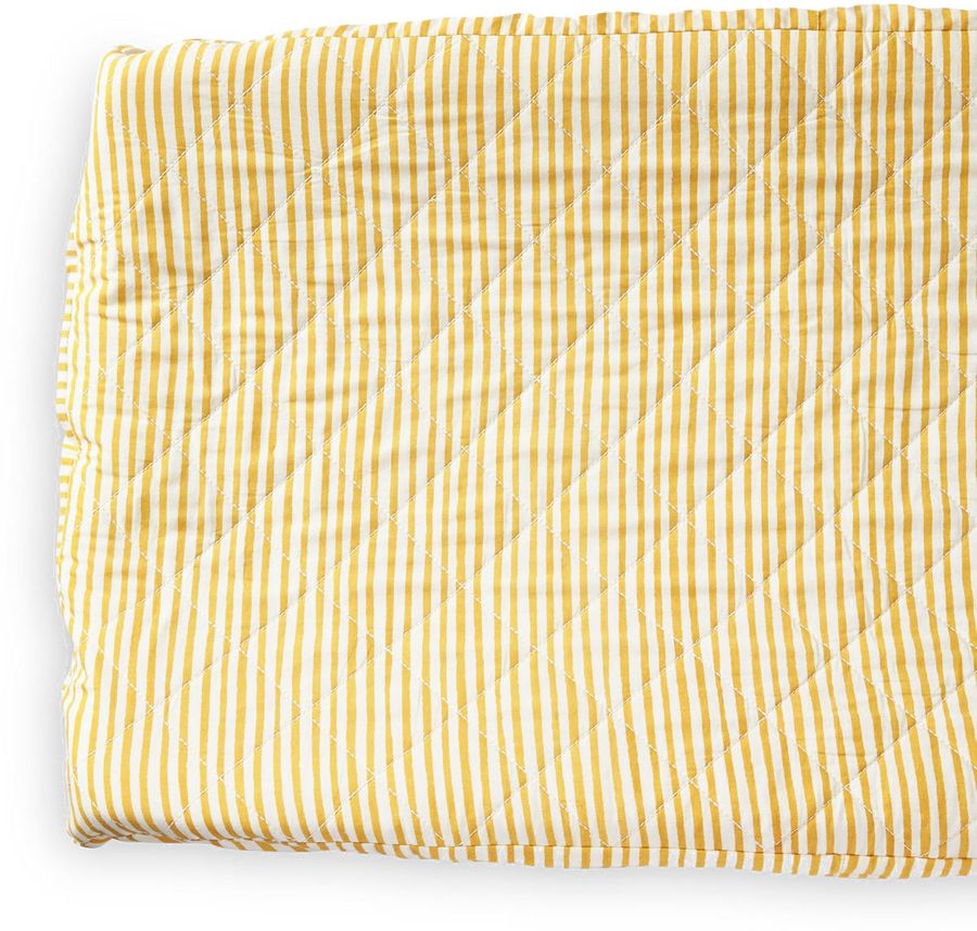 Petit Pehr Changing Pad Cover Stripes Away Marigold